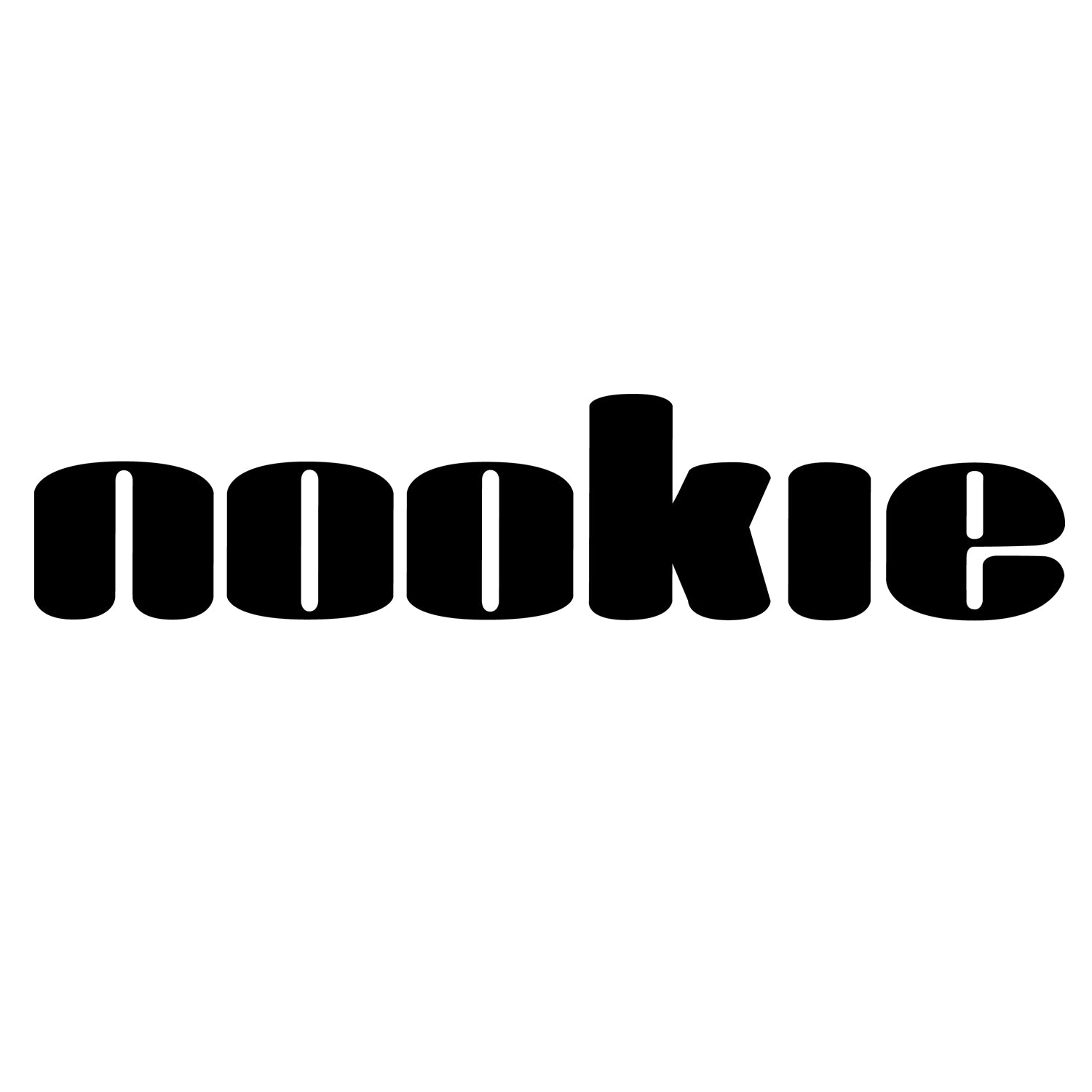 Nookie Logo Sticker - 55cm x 12cm image 0