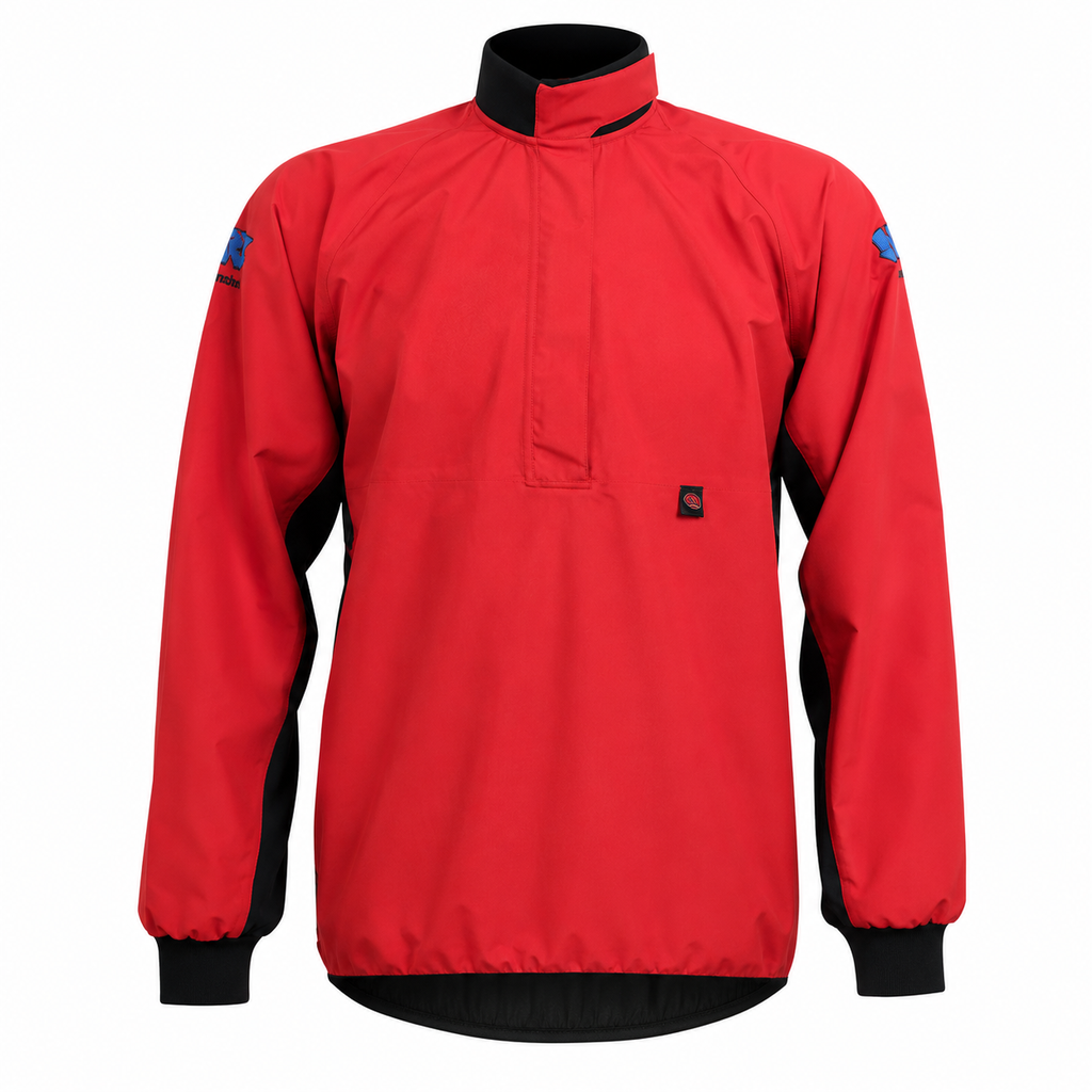 A waterproof splash jacket built specifically for outdoor activity centres and adventure providers