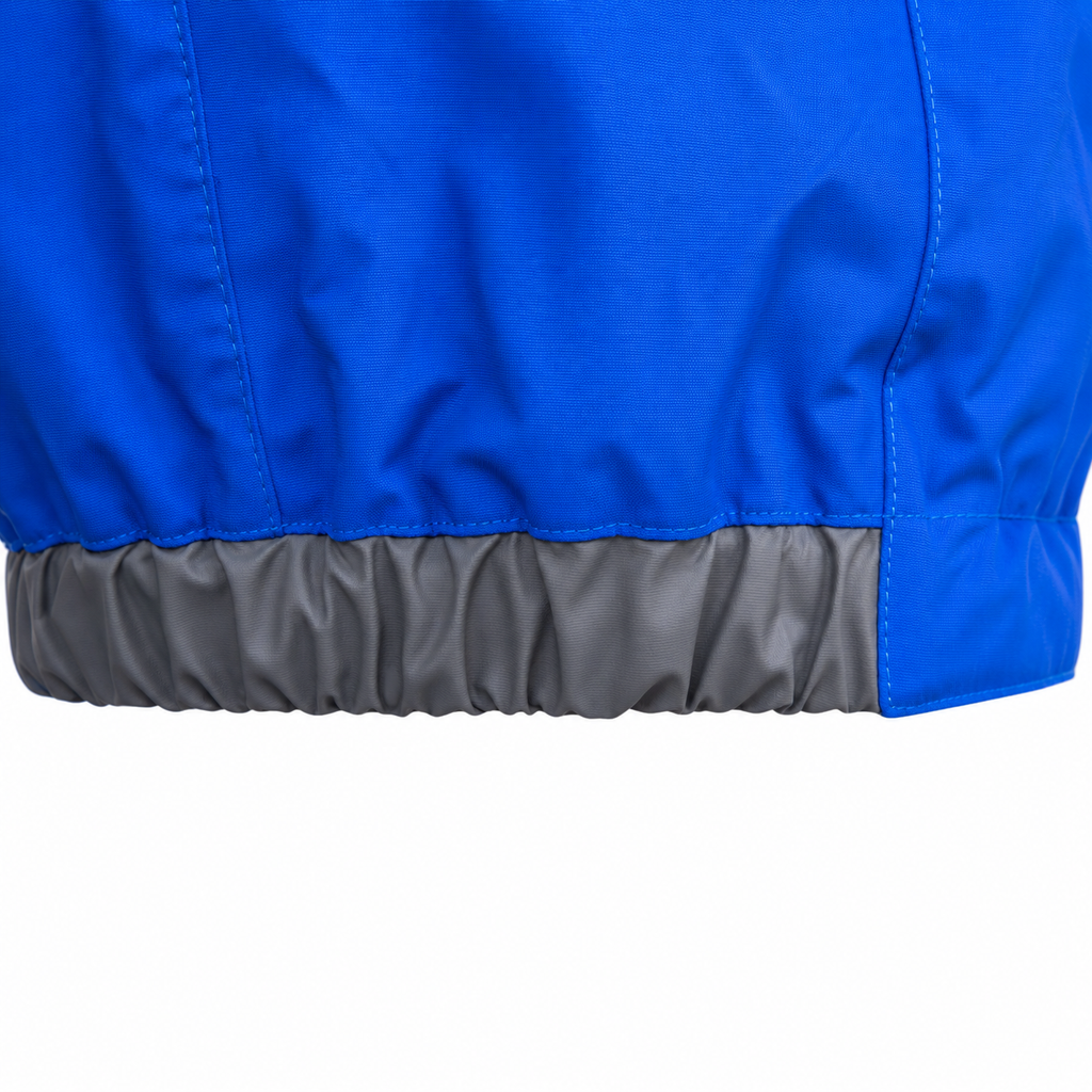 Elasticated hem on rear of the Nookie NKE Centre Smock - Super comfortable for all wears gathering the excess jacket in