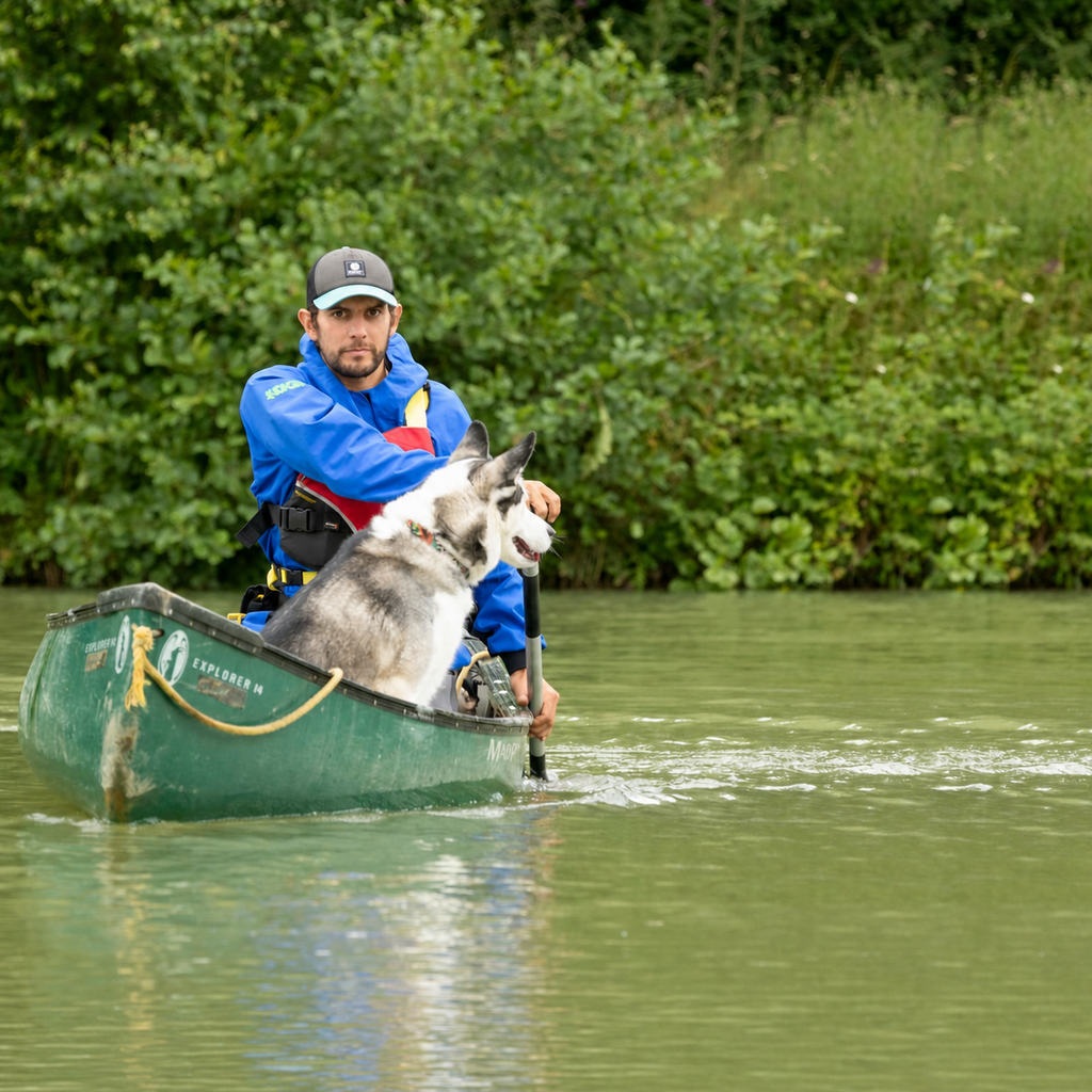 Open boating in the Nookie NKE Centre Smock
