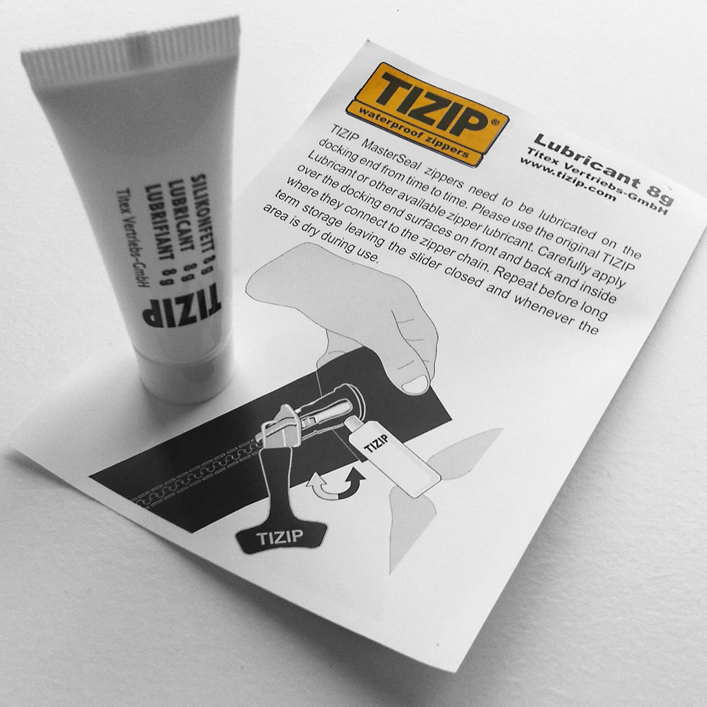 TiZip Waterproof Zipper Care Zip Lubricant 8g image 1